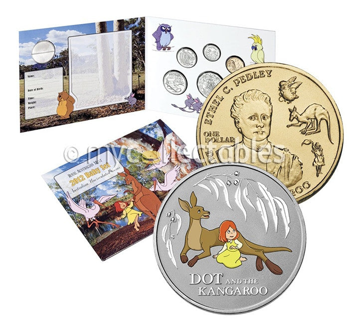 2012 Six Coin Uncirculated Baby Set - Dot and the Kangaroo – My