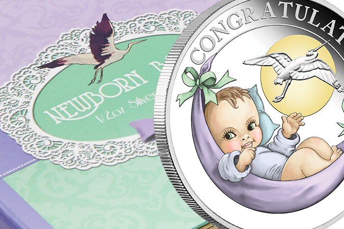 2020 1/2oz Silver Proof Coin - Newborn