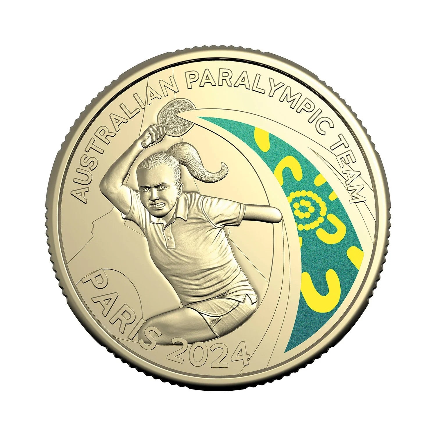 Royal Australian Mint Paris Paralympics 2024 PNC