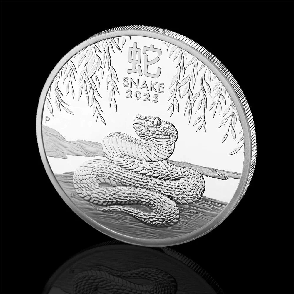 Perth Mint 2024 Lunar Series Year of the Snake 1 oz Silver Proof Coin