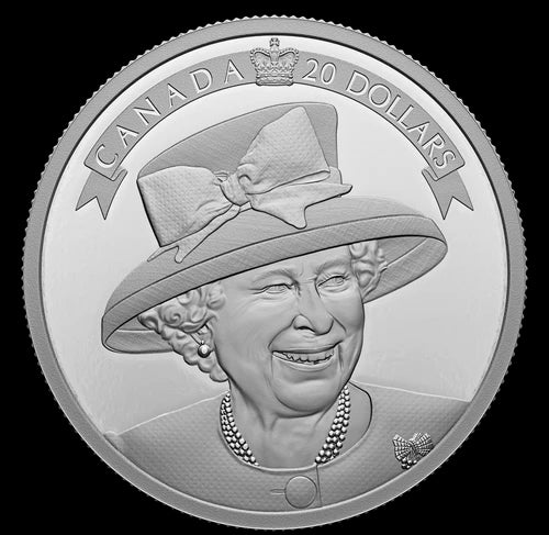 Royal Canadian Mint 2022 Queen Elizabeth II 1 oz Silver Proof Coin