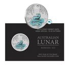 ANDA Sydney Money Expo Perth Mint 2025 Lunar III Year of the Snake 1/4 oz Silver Coloured Coin