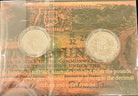 2016 50th Anniversary of Decimal Currency 50c and 20c UNC Coins In Card