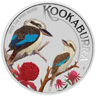 Perth Mint  World Money Fair – Coin Show Special Australian Kookaburra 2023 1oz Silver Coloured Coin in Capsule