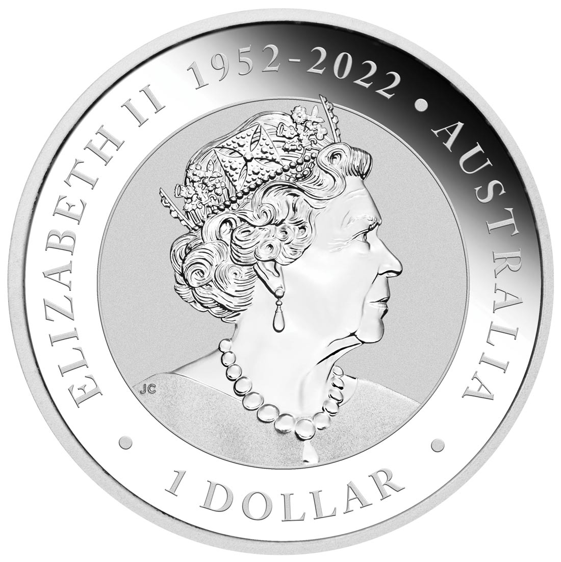 Perth Mint  World Money Fair – Coin Show Special Australian Kookaburra 2023 1oz Silver Coloured Coin in Capsule