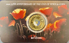 75th Anniversary of the End of WW2 2020 $2 Coin in Card