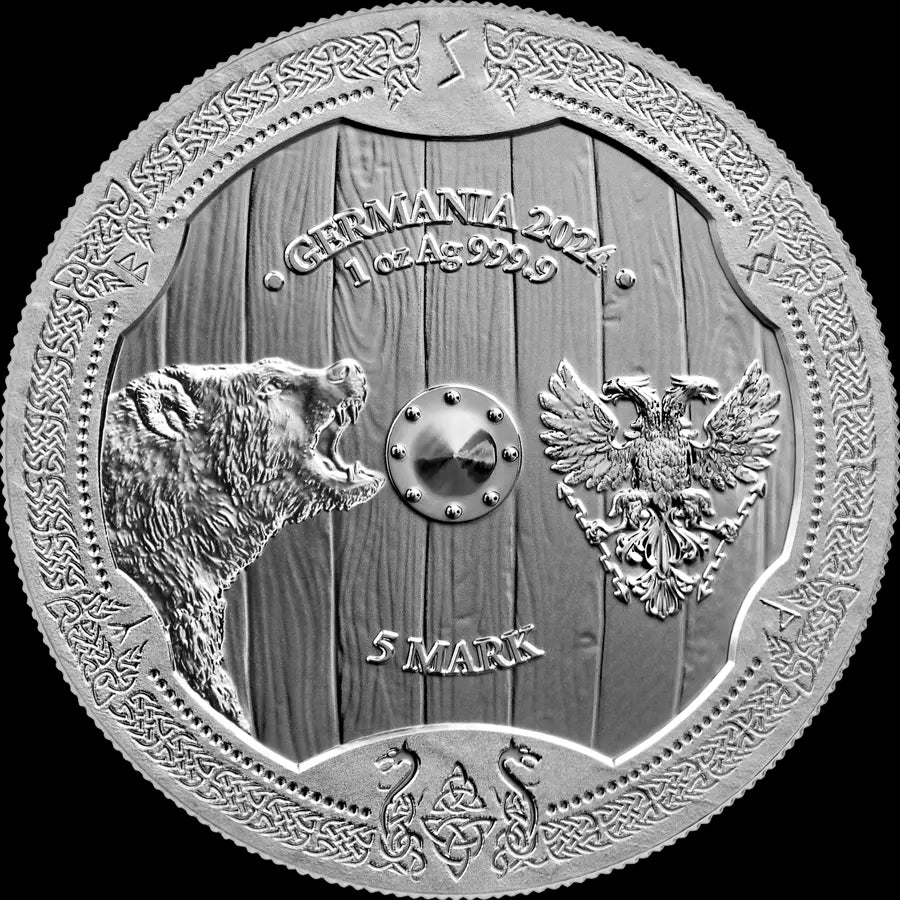 Germania Mint 2024 1 oz Valkyries Series Solveig Silver Round