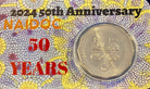 2024 50th Anniversary of Naidoc 50c Coin In Card