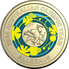 Royal Australian Mint 2024 Australian Olympic Team $2 ALLEZAUS Coloured Uncirculated Coin