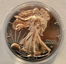 American Eagle 2024 1 oz Silver Rose Gold Gilded with Black Ruthenium Coin