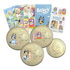 Royal Australian Mint 2024 3 Coin Set UNC Bluey Dollarbucks