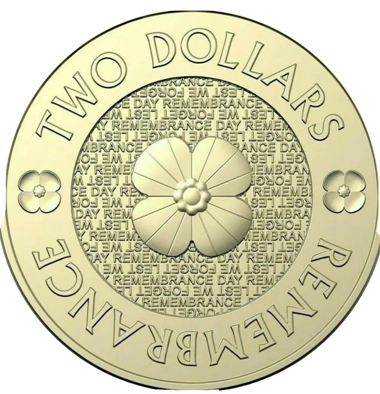 Royal Australian Mint 2012 Gold Poppy $2 UNC Coin