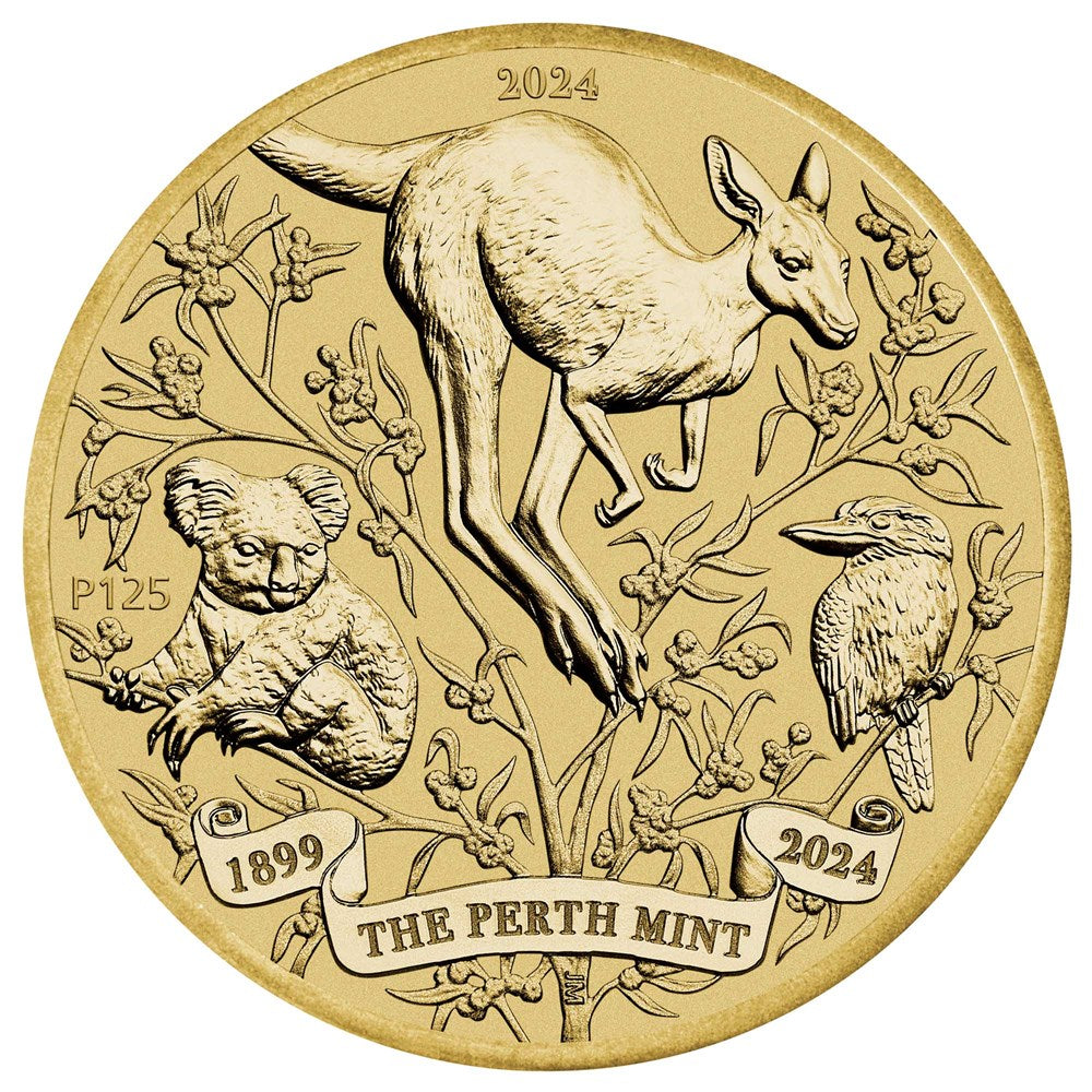 Perth Mint's 125th Anniversary 2024 Coin in Card