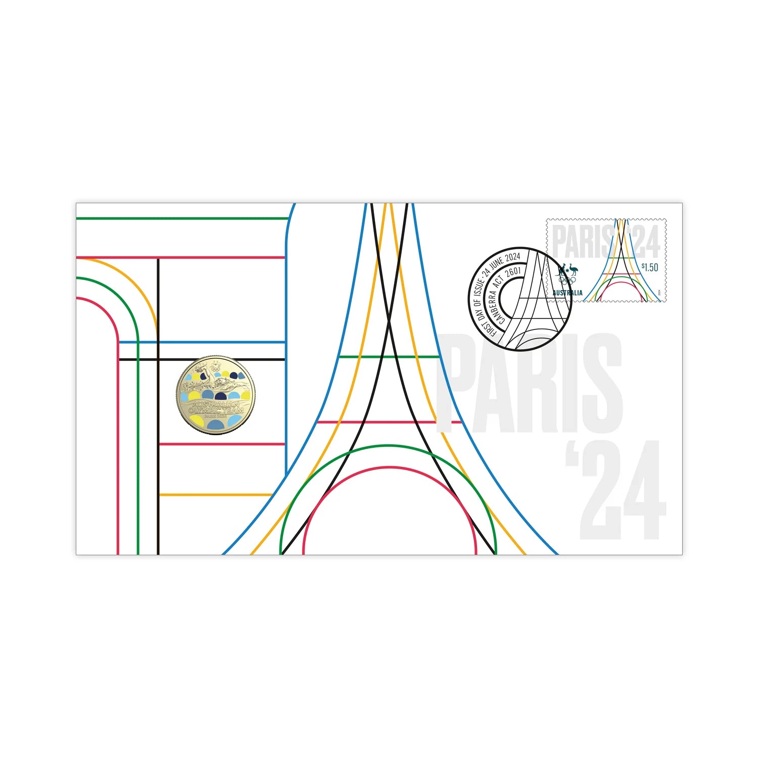 Royal Australian Mint Paris Olympics 2024 PNC