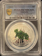 Royal Australian Mint 2022 PCGS Australia Daintree Rainforest PR70DCAM