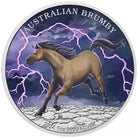 Perth Mint 2024 Brumby 1 oz Silver Coloured Silver Coin