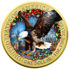 American Eagle 2024 1 oz Silver Christmas Coin