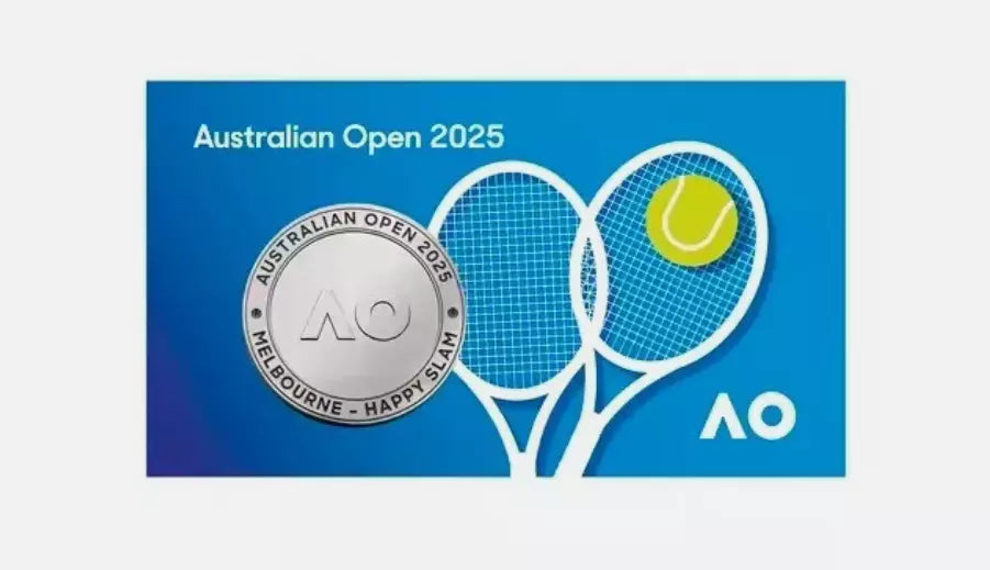 Australian Open 2025 Medallion PNC