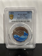 Royal Australian Mint 2023 50c PCGS MS69 Australia Humpback Whale  Antartic Territory