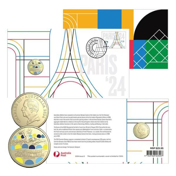 Royal Australian Mint Paris Olympics 2024 PNC