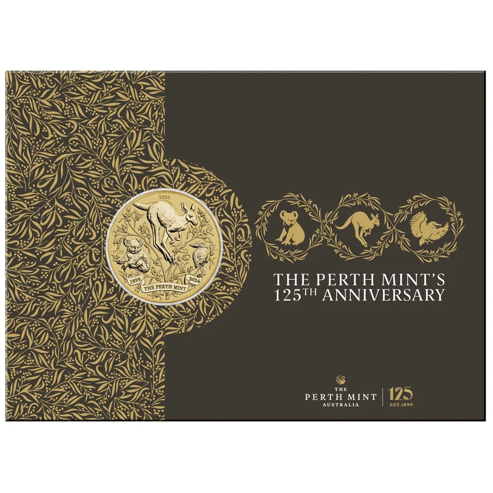 Perth Mint's 125th Anniversary 2024 Coin in Card