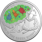 Royal Australian Mint 20th Anniversary of Where is the Green Sheep 20c Coloured UNC Coin