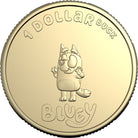 Royal Australian Mint 2024 UNC Bluey Buck Bingo $1 King Charles Coin