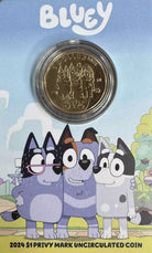 Royal Australian Mint 2024 Uncle Stripe, Aunt Trixie & Nana Privy $1 Coin in Card