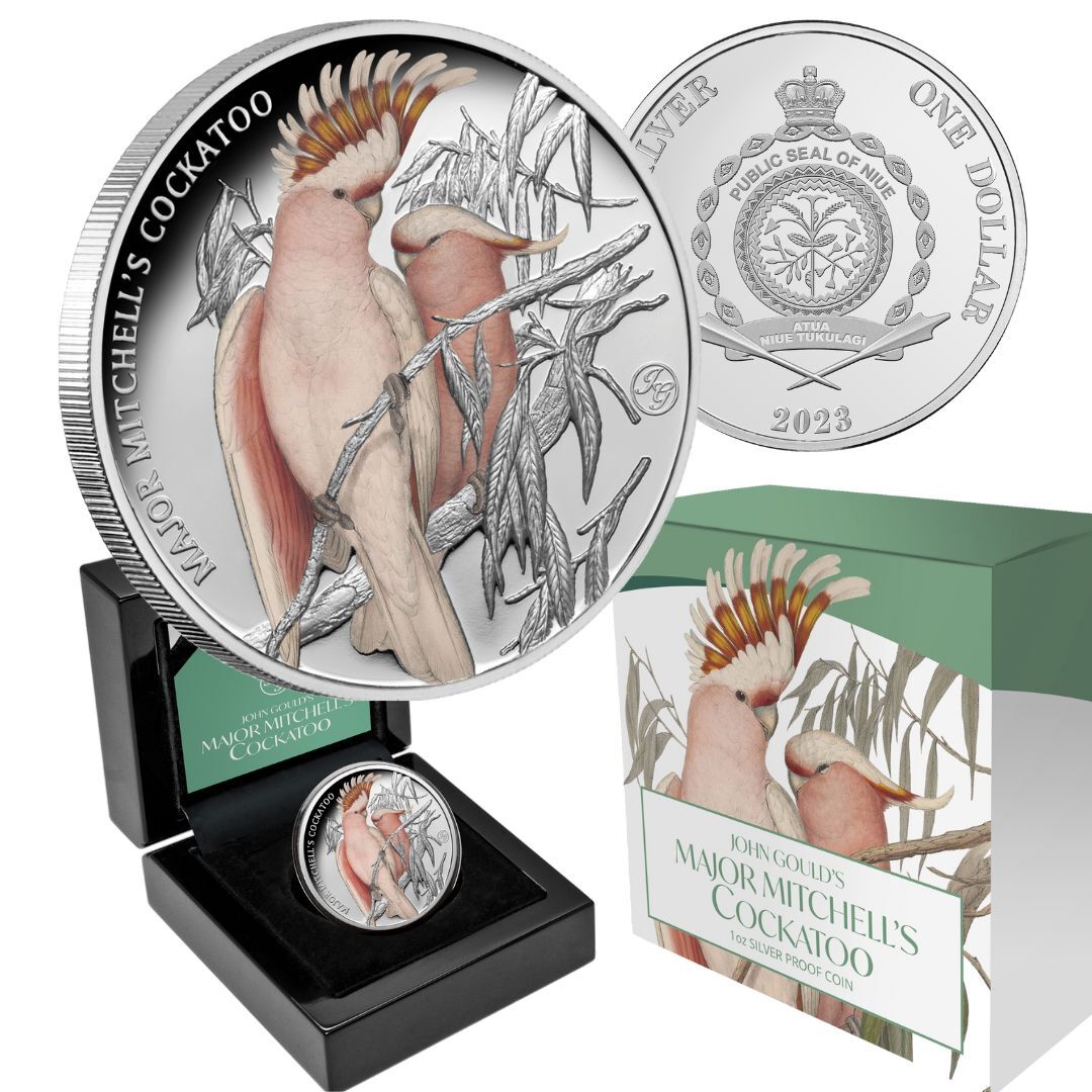 Major Mitchell Cockatoo 2023 $1 1 oz Silver Proof Coin