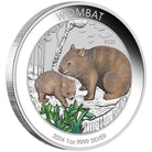 Perth Mint 2024 Wombat 1 oz Silver Bullion Coin in Card