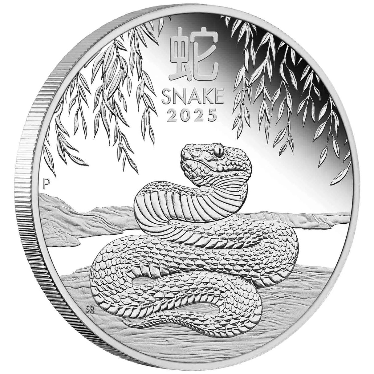 Perth Mint 2025 Lunar III Year of the Snake 1/2 oz Silver Proof Coin