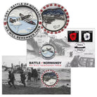 Battle of Normandy Medallion Cover