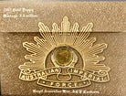 2012 Gold Poppy $2 Remembrance Day Coin in Card