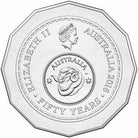 Royal Australian Mint 2016 50c 2016 Change Over Coin AlBr UNC Coin