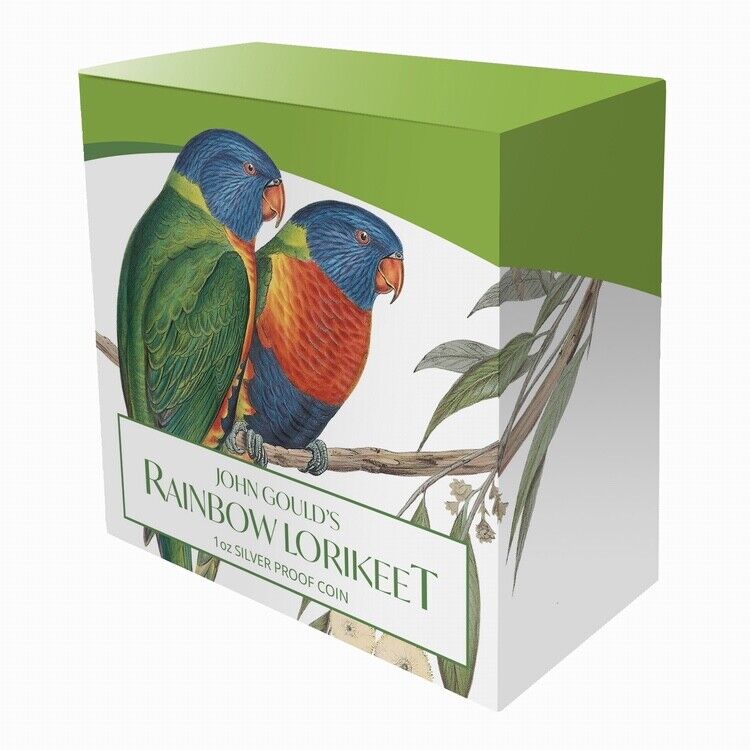 Lorikeet 2024 $1 1oz Silver Proof Coin