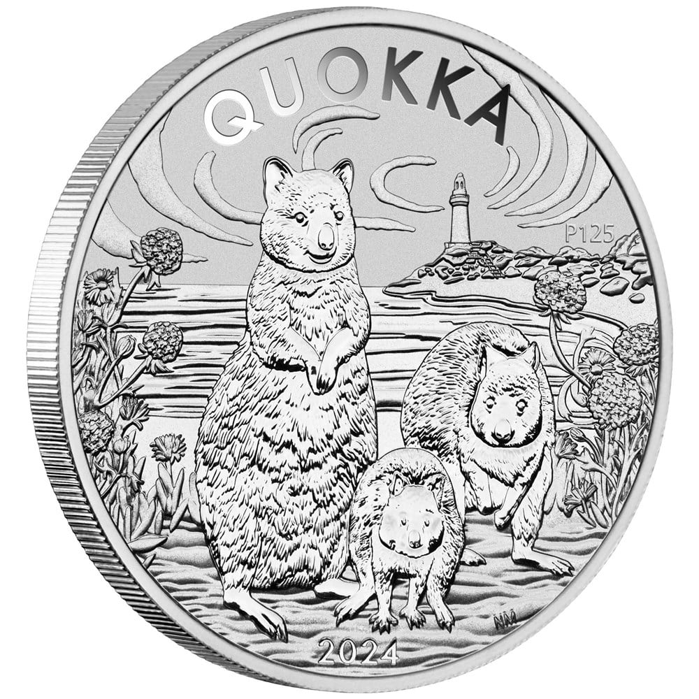 Perth Mint Australian Quokka 2024 1oz Silver Bullion Coin