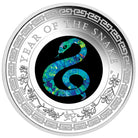 Perth Mint Australian Opal Lunar Series 2025 Year of the Snake 1oz Silver Proof Coin