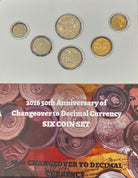 2016 50th Anniversary of the Changeover to Decimal Currency Six Coin Set