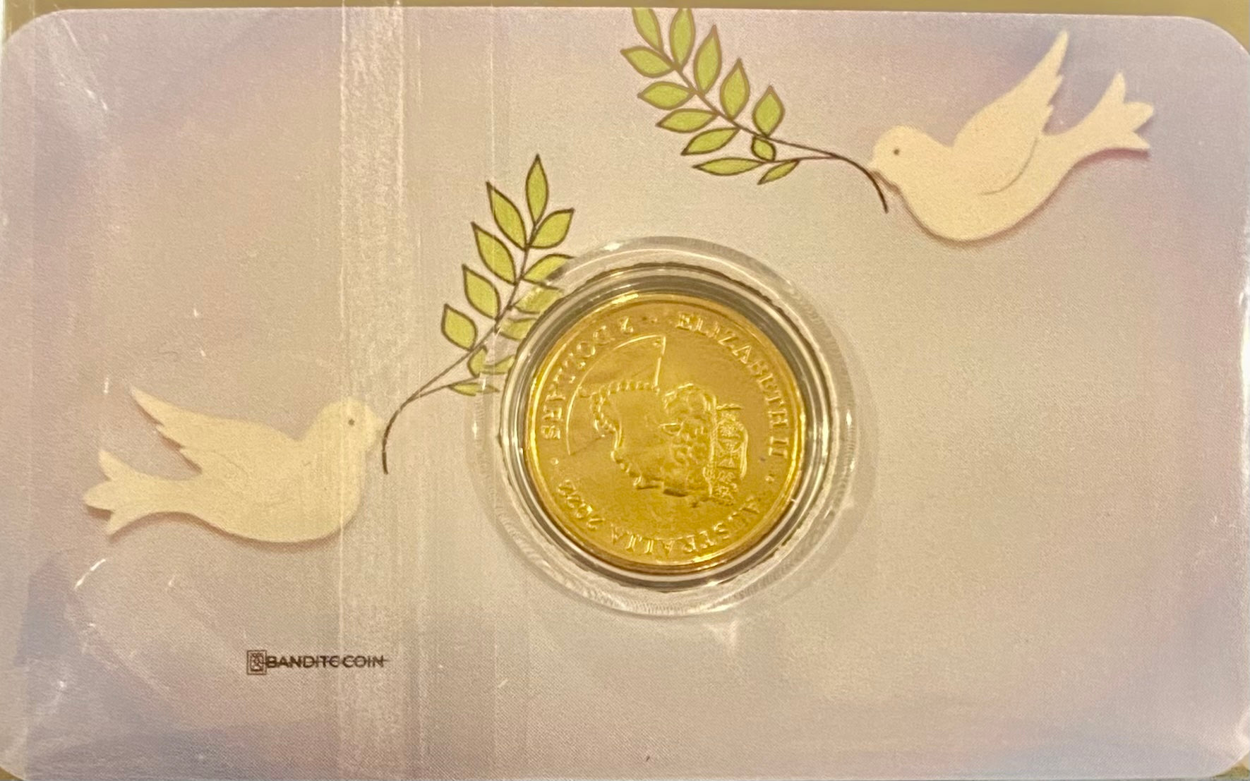 2022 75th Anniversary of Peacekeeping $2 Colour Coin In Card