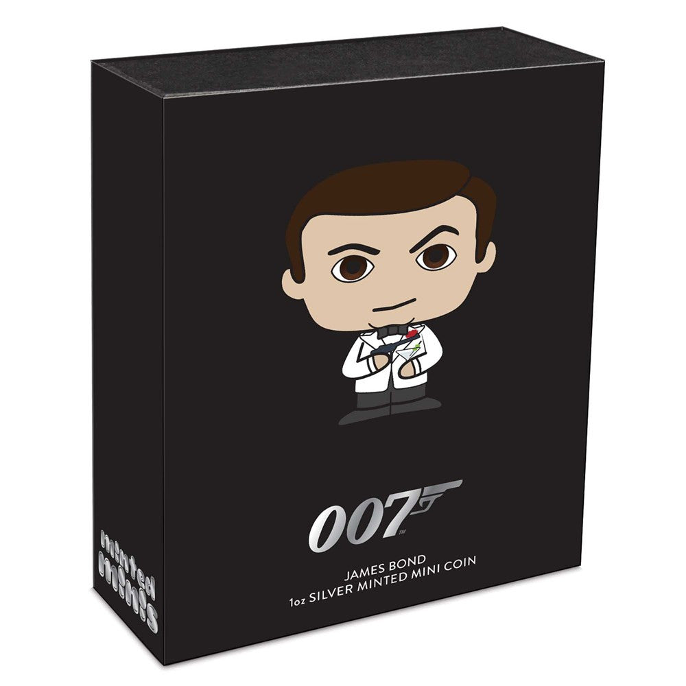 James Bond 2023 1oz Silver Minted Mini Coin