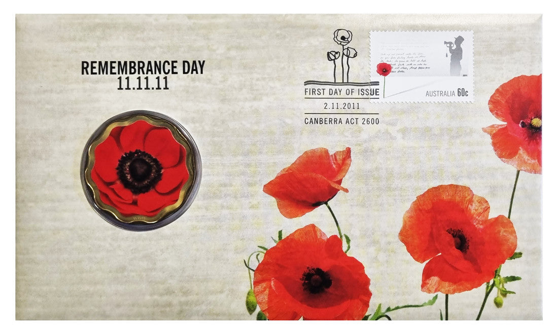 2011 Remembrance Day $5 PNC Poppy